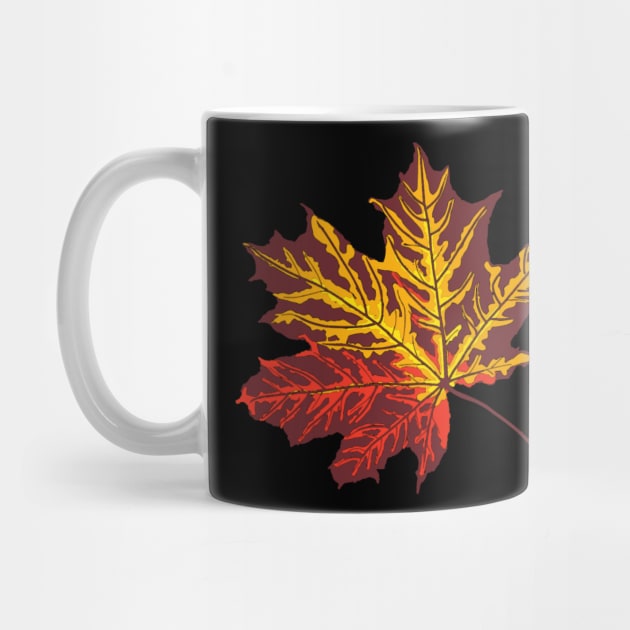 Maple leaf by artbyluko